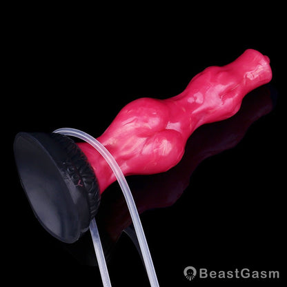 Grootslang Monster Dildo: Double Knot & Squirting Power🐘🐍 - BeastGasm