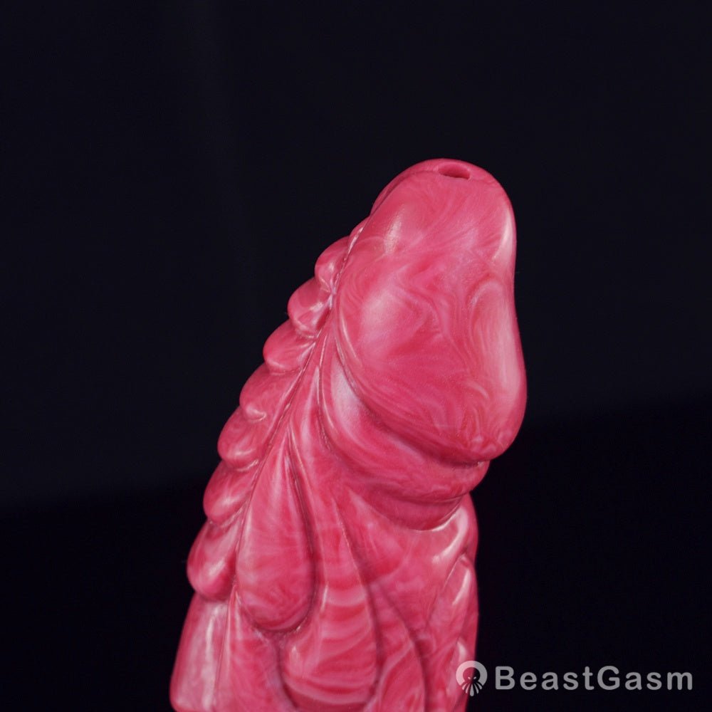 Haku 9” Ejaculating Dragon Dildo with Suction Base - BeastGasm