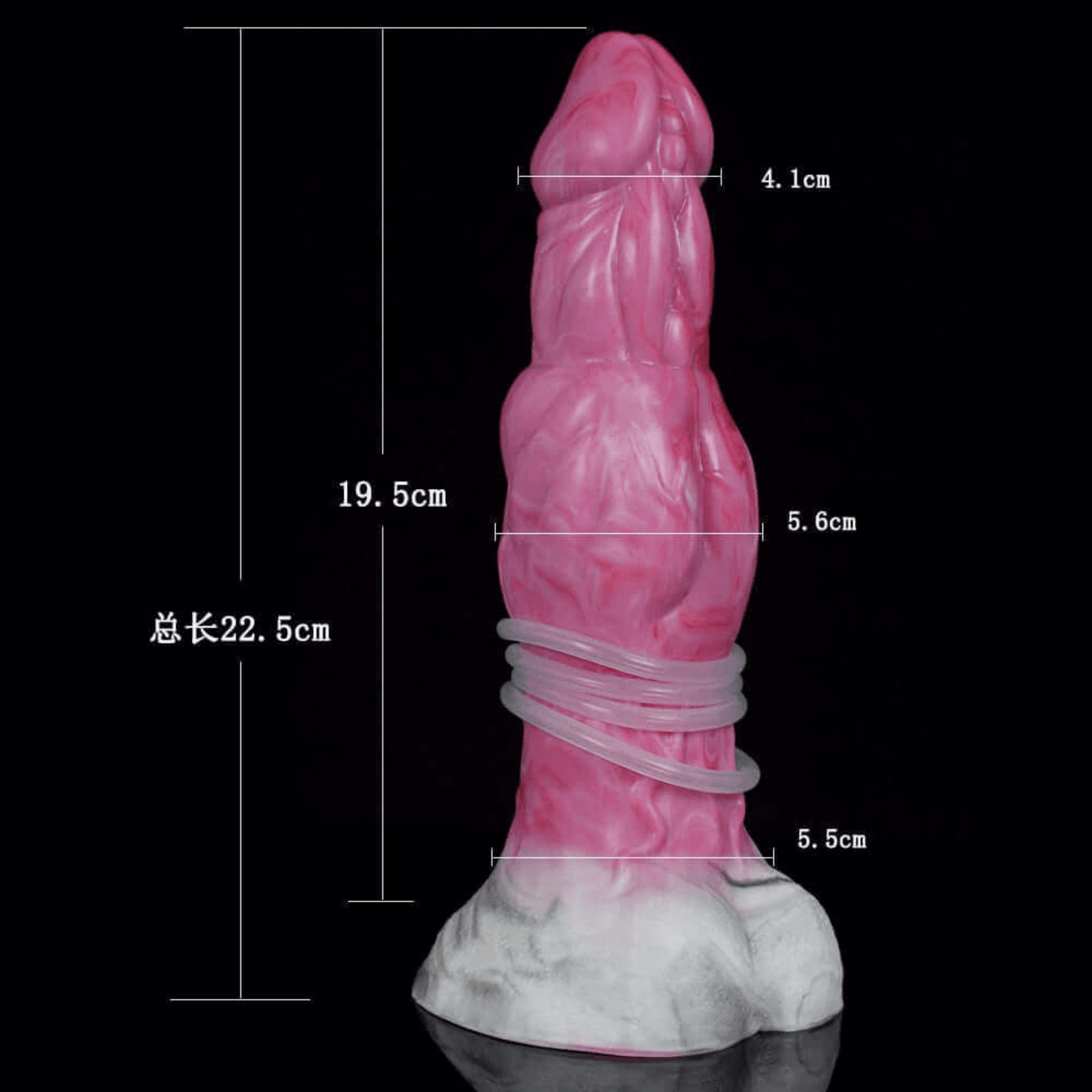 Hakutaku Ejaculating Dildo – Knotty, Mythical Fun - BeastGasm