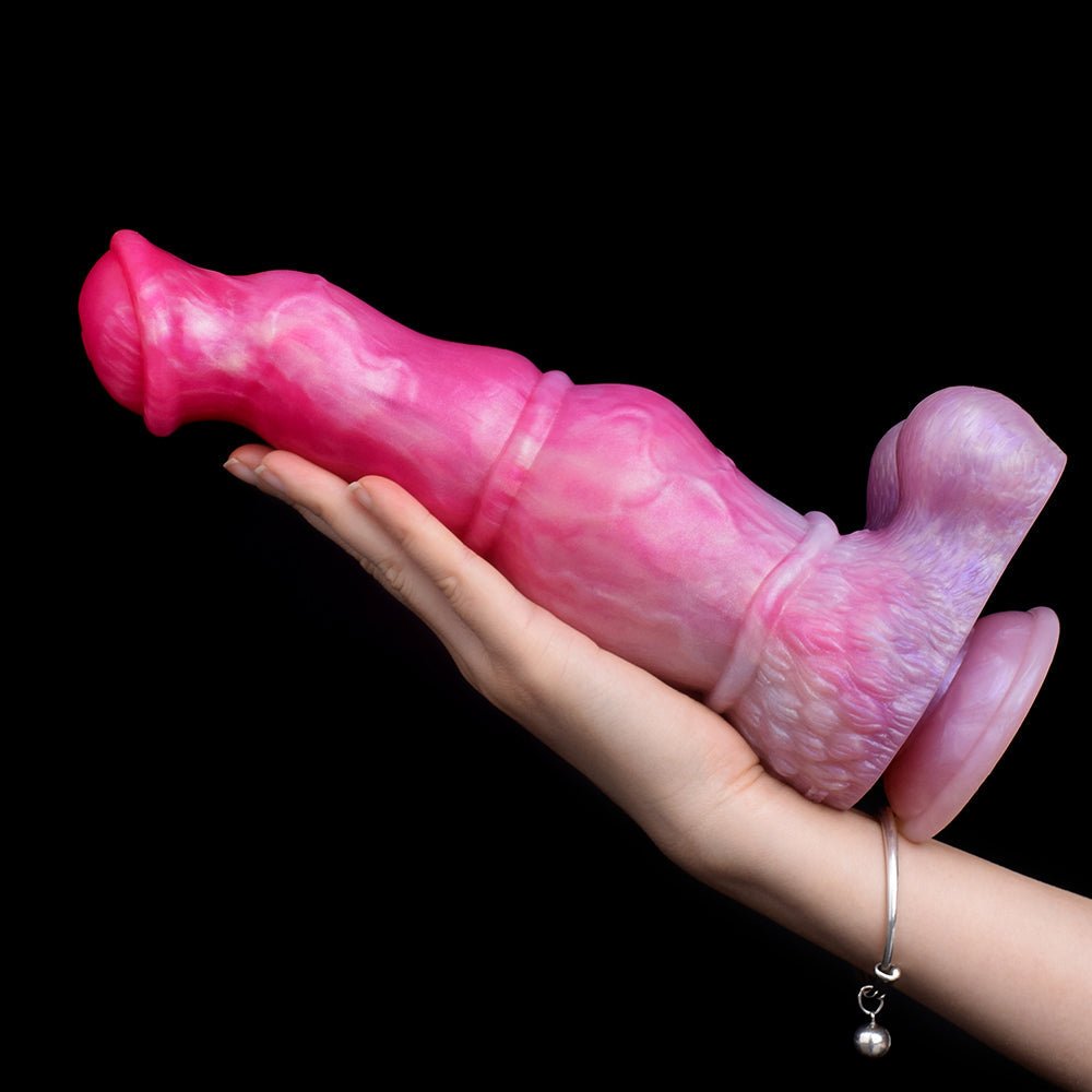 🐎 Haldor 10.2” Pegasus Horse Dildo – Suction Cup, Silicone, Waterproof - BeastGasm