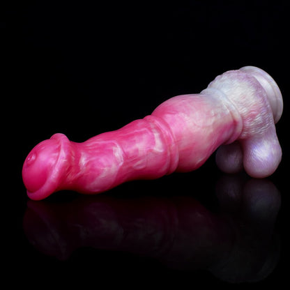 🐎 Haldor 10.2” Pegasus Horse Dildo – Suction Cup, Silicone, Waterproof - BeastGasm