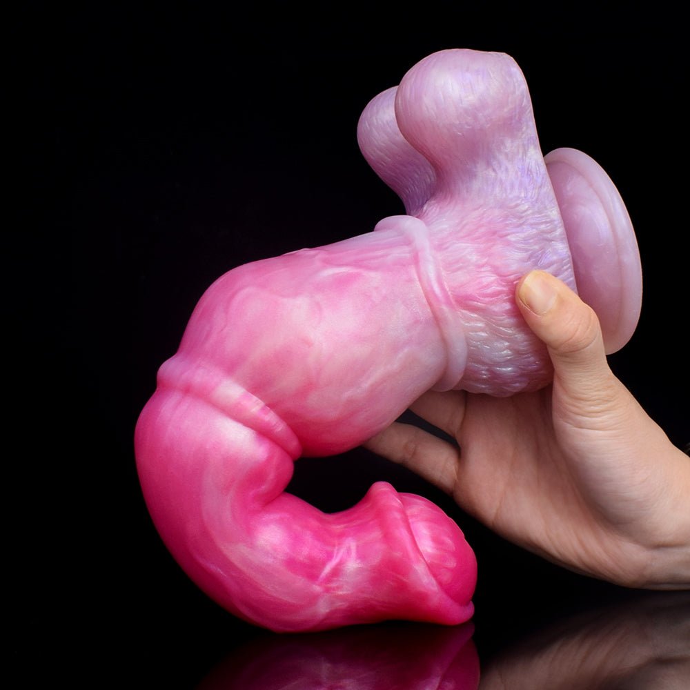 🐎 Haldor 10.2” Pegasus Horse Dildo – Suction Cup, Silicone, Waterproof - BeastGasm