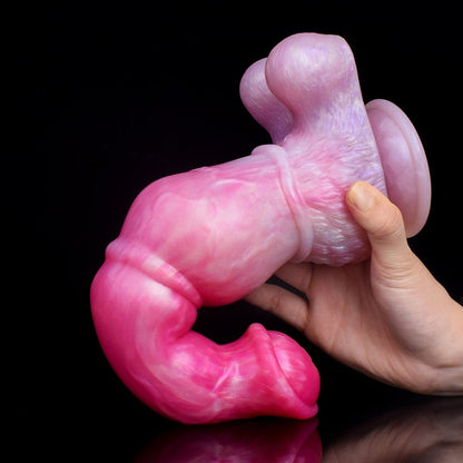 🐎 Haldor 10.2” Pegasus Horse Dildo – Suction Cup, Silicone, Waterproof - BeastGasm