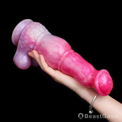 🐎 Haldor 10.2” Pegasus Horse Dildo – Suction Cup, Silicone, Waterproof - BeastGasm