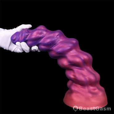 👹 Hellspire Spiral Fist Dildo – Fantasy Anal & G - Spot Expander - BeastGasm