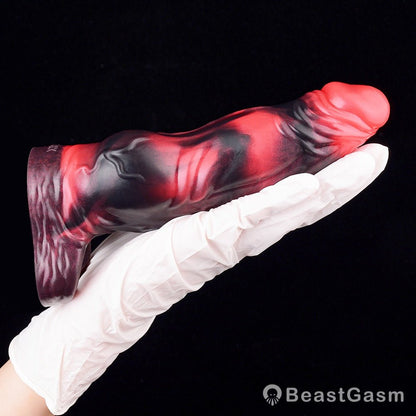 Hiram Vibrating Cock Sleeve – Lifelike Extender Pleasure - BeastGasm