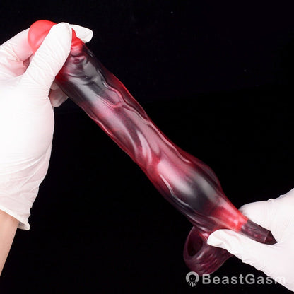 Hiram Vibrating Cock Sleeve – Lifelike Extender Pleasure - BeastGasm