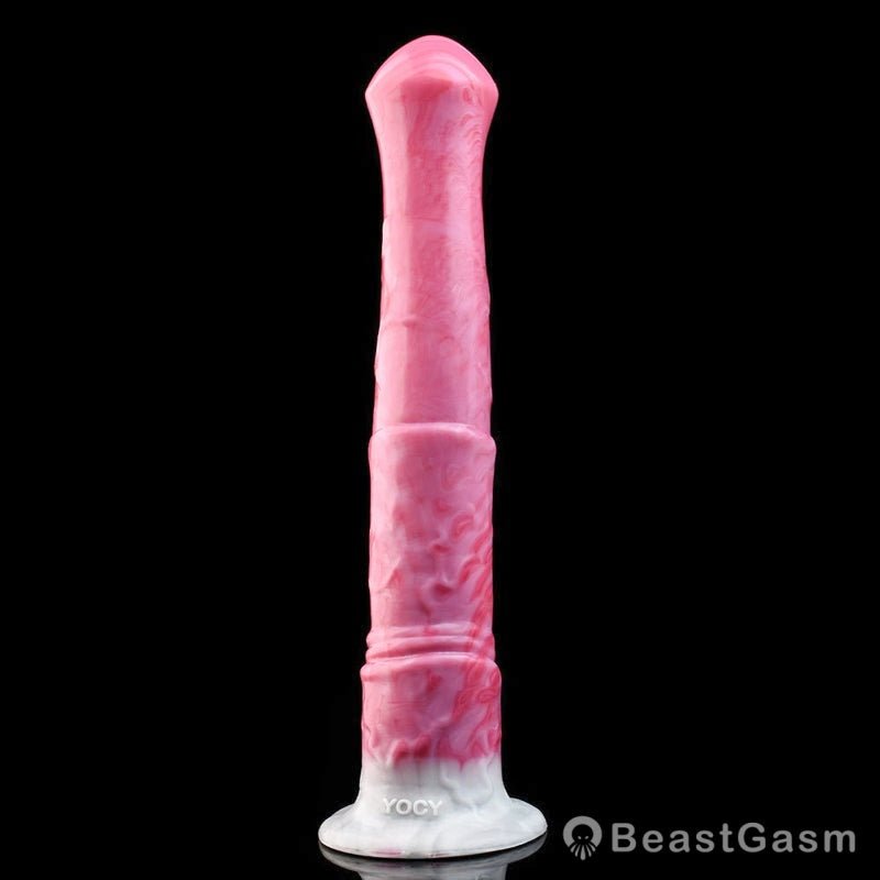 🐴 Horse Vibrator Dildo – 11” Realistic Fantasy Toy with Suction - BeastGasm