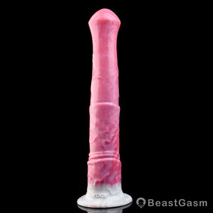 🐴 Horse Vibrator Dildo – 11” Realistic Fantasy Toy with Suction - BeastGasm