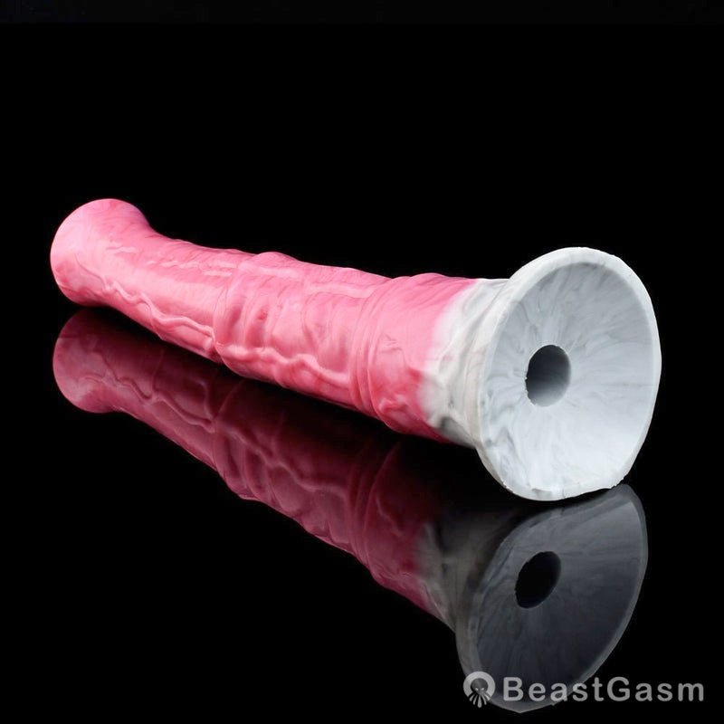 🐴 Horse Vibrator Dildo – 11” Realistic Fantasy Toy with Suction - BeastGasm