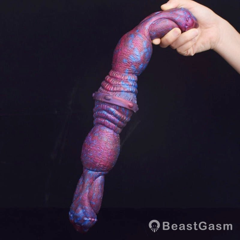 👹 Huge Knot Fantasy Dildo – Dual - Ended Design for Intense Pleasure - BeastGasm