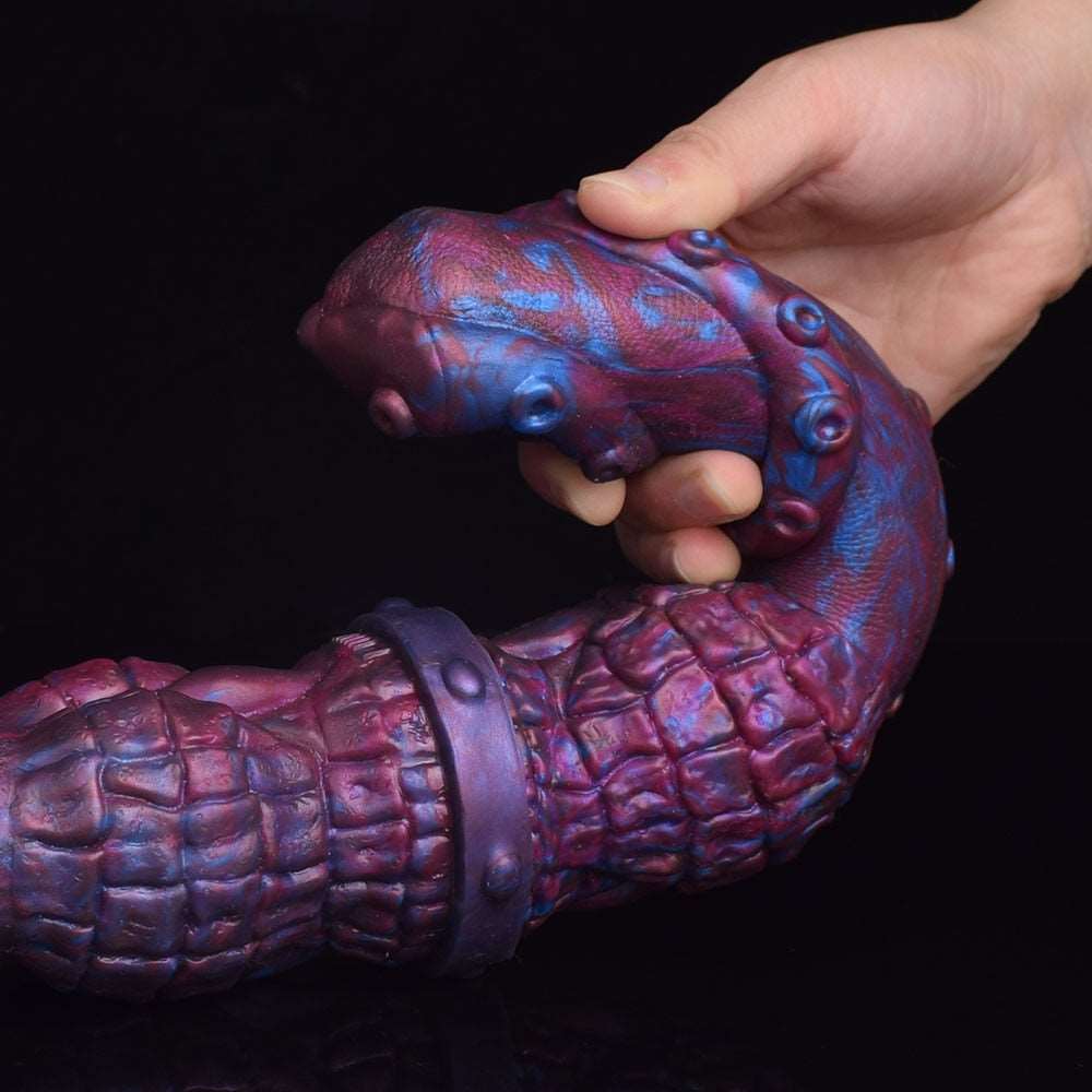 🐴 🦑 ICARIA Double - Ended Horse Tentacle Dildo – Dual Fantasy Fun - BeastGasm