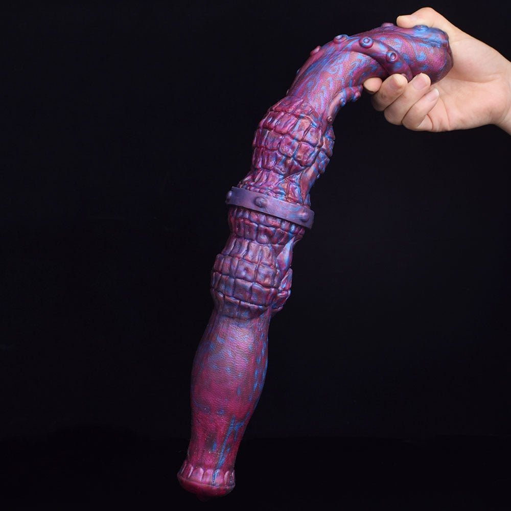 🐴 🦑 ICARIA Double - Ended Horse Tentacle Dildo – Dual Fantasy Fun - BeastGasm