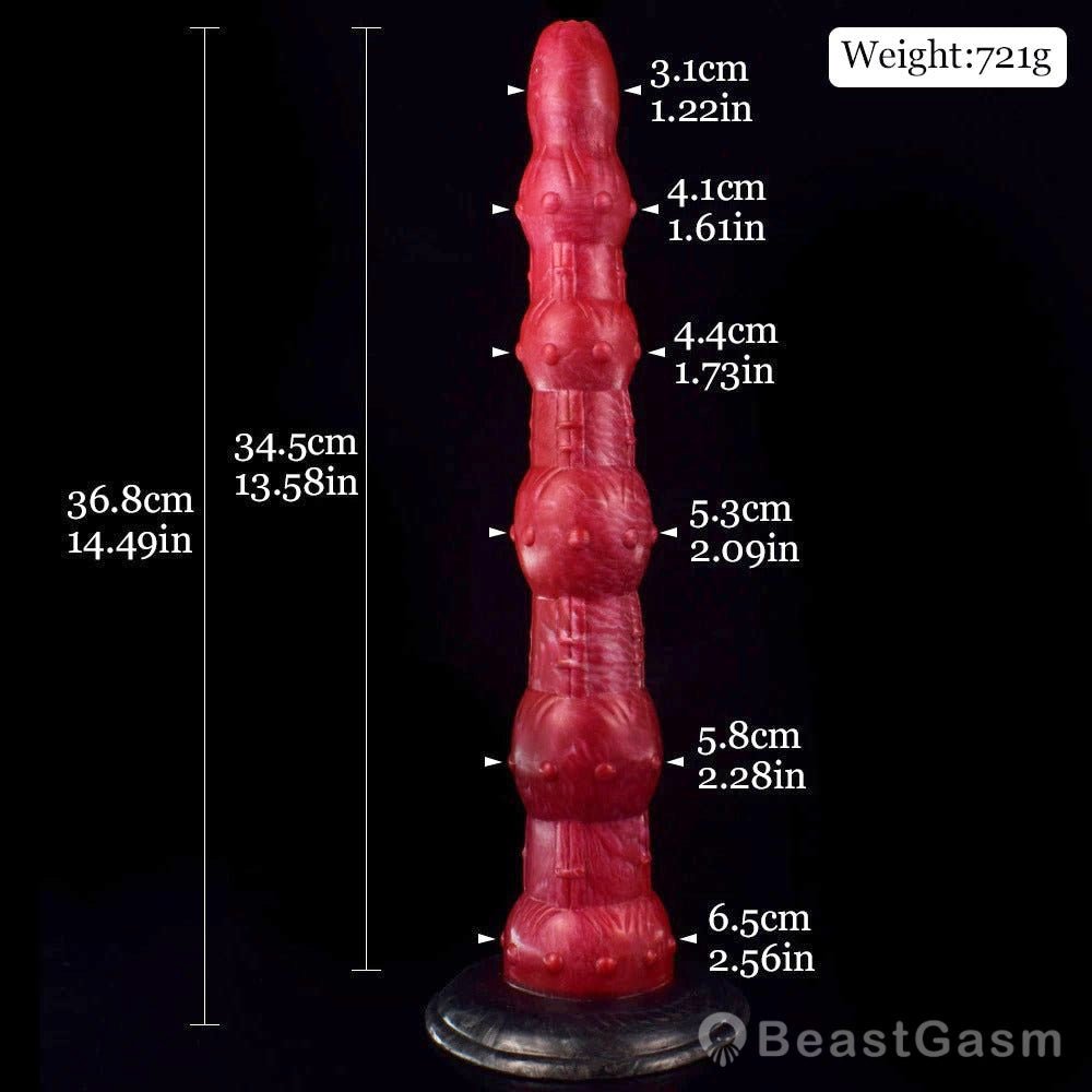 🐙 Icaron 14.5” Octopus Tentacle Butt Plug – Huge, Realistic, Waterproof - BeastGasm