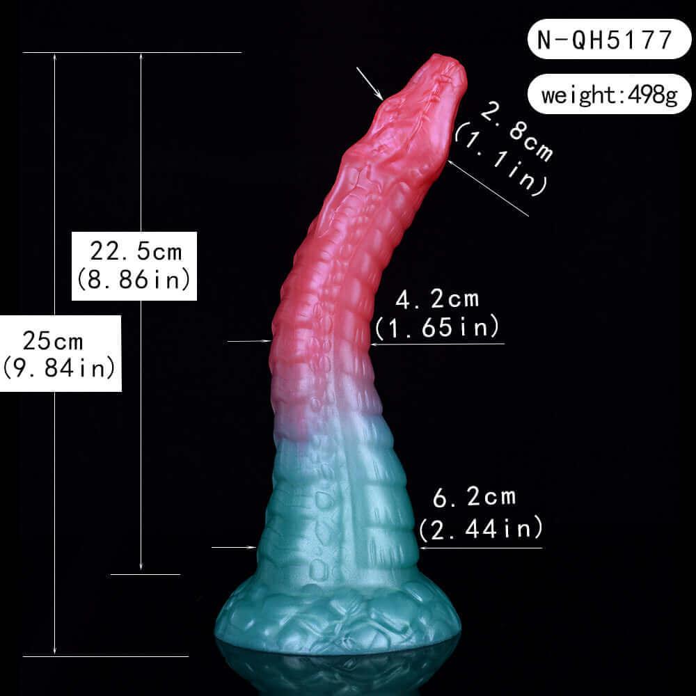 Ice Monster Dildo Jaculus – Fantasy Beast Thrills - BeastGasm