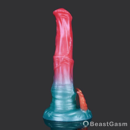 Ice Monster Dildo With Horns – Deep & Magical Fun - BeastGasm