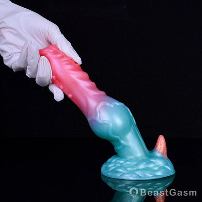 🔥 Icy Monster Dildo That Drills for Intense Pleasure - BeastGasm