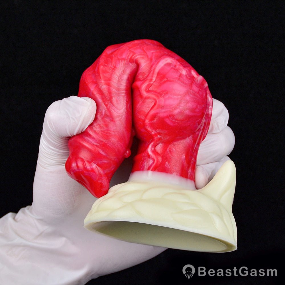 🔥 Icy Monster Dildo That Drills for Intense Pleasure - BeastGasm