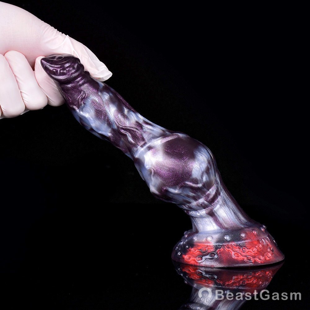 🔥 Icy Monster Dildo That Drills for Intense Pleasure - BeastGasm