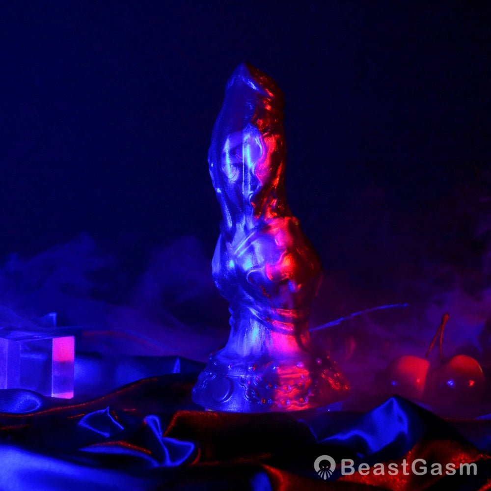 🔥 Icy Monster Dildo That Drills for Intense Pleasure - BeastGasm