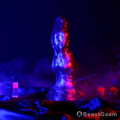 🔥 Icy Monster Dildo That Drills for Intense Pleasure - BeastGasm