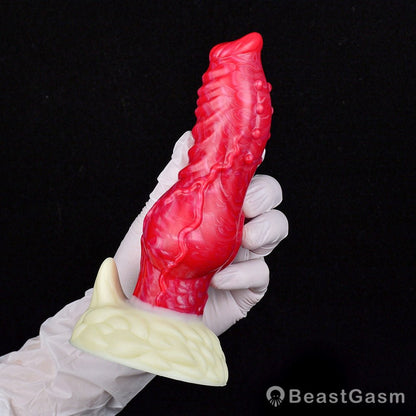 🔥 Icy Monster Dildo That Drills for Intense Pleasure - BeastGasm