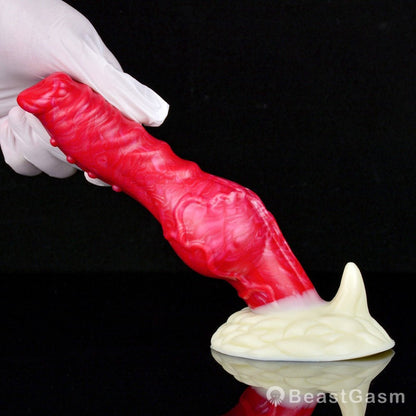 🔥 Icy Monster Dildo That Drills for Intense Pleasure - BeastGasm