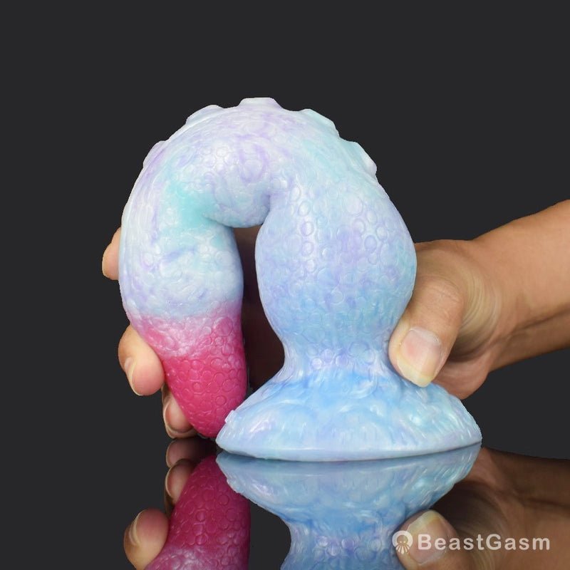 Icy Tentacle Dildo – Slippery, Satisfying, Silicone - BeastGasm