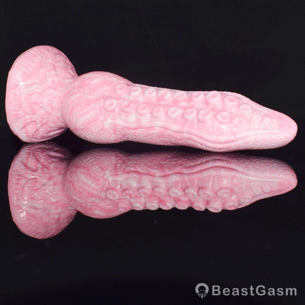 🐙 Icy Tentacle Dildo – Slippery, Satisfying, Silicone - BeastGasm