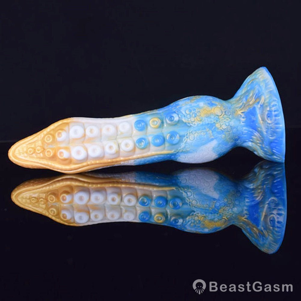 🐙 Icy Tentacle Dildo – Slippery, Satisfying, Silicone - BeastGasm
