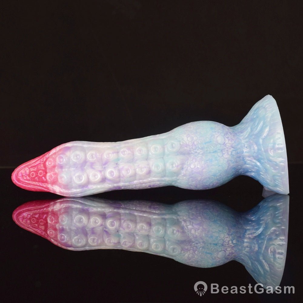 🐙 Icy Tentacle Dildo – Slippery, Satisfying, Silicone - BeastGasm