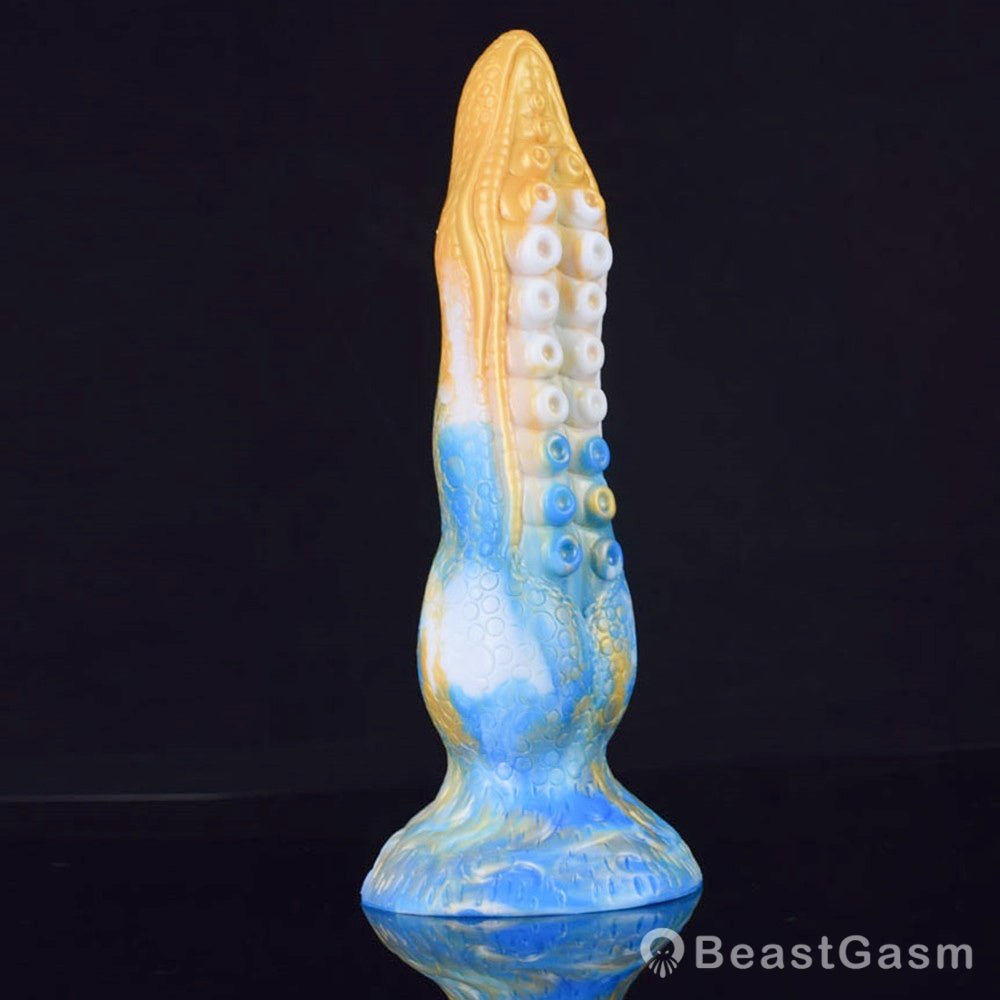 🐙 Icy Tentacle Dildo – Slippery, Satisfying, Silicone - BeastGasm