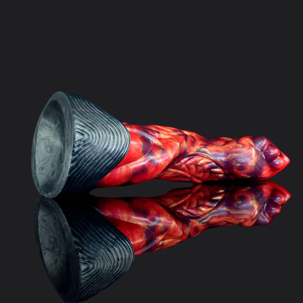 Ignite Your Fantasy with Fire Dragon Dildo – Draco - BeastGasm