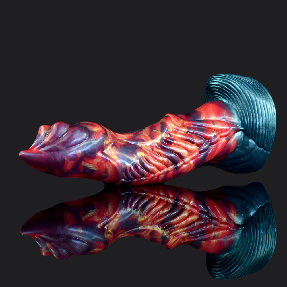 Ignite Your Fantasy with Fire Dragon Dildo – Draco - BeastGasm
