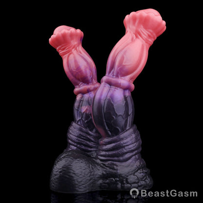🎠 Inferno Stallion Fantasy Horse Dildo | Power Suction Base - BeastGasm
