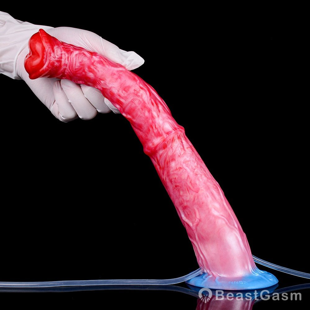 Inflatable Ejaculating Dildo – Realistic Cum Play by BeastGasm - BeastGasm