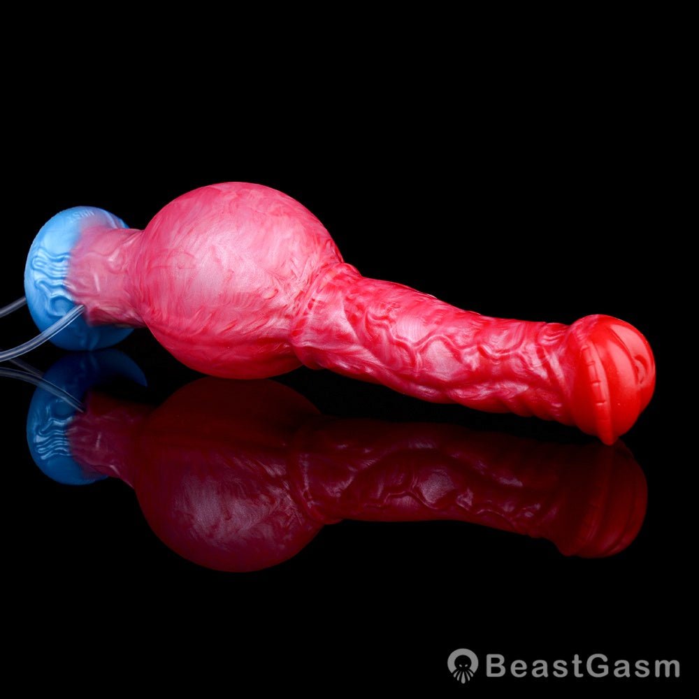 Inflatable Ejaculating Dildo – Realistic Cum Play by BeastGasm - BeastGasm