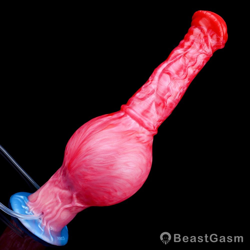 Inflatable Ejaculating Dildo – Realistic Cum Play by BeastGasm - BeastGasm