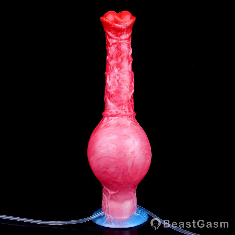 Inflatable Ejaculating Dildo – Realistic Cum Play by BeastGasm - BeastGasm