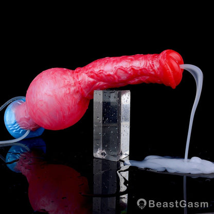 Inflatable Ejaculating Dildo – Realistic Cum Play by BeastGasm - BeastGasm
