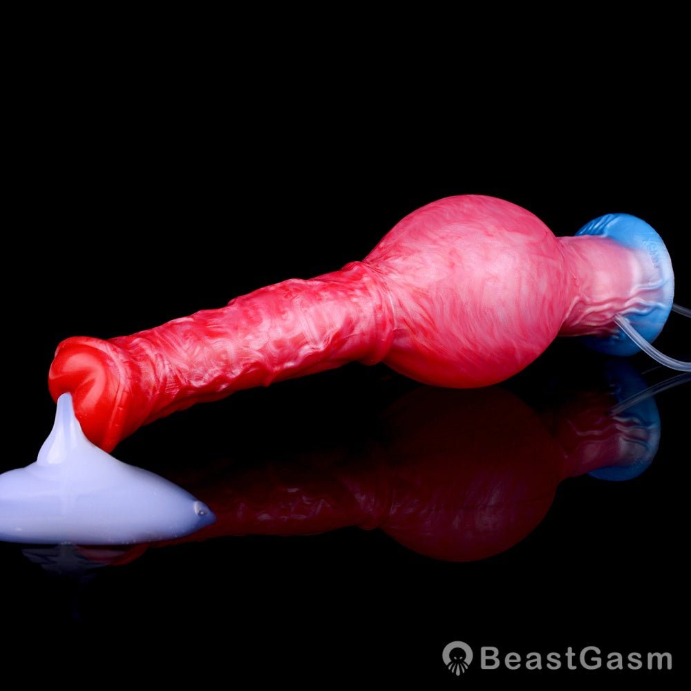 Inflatable Ejaculating Dildo – Realistic Cum Play by BeastGasm - BeastGasm