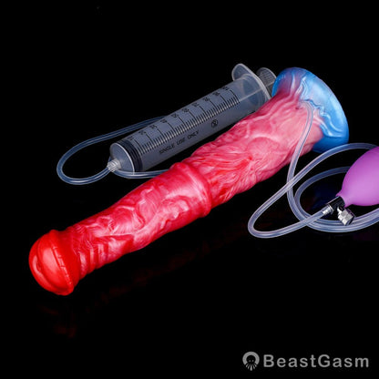 Inflatable Ejaculating Dildo – Realistic Cum Play by BeastGasm - BeastGasm