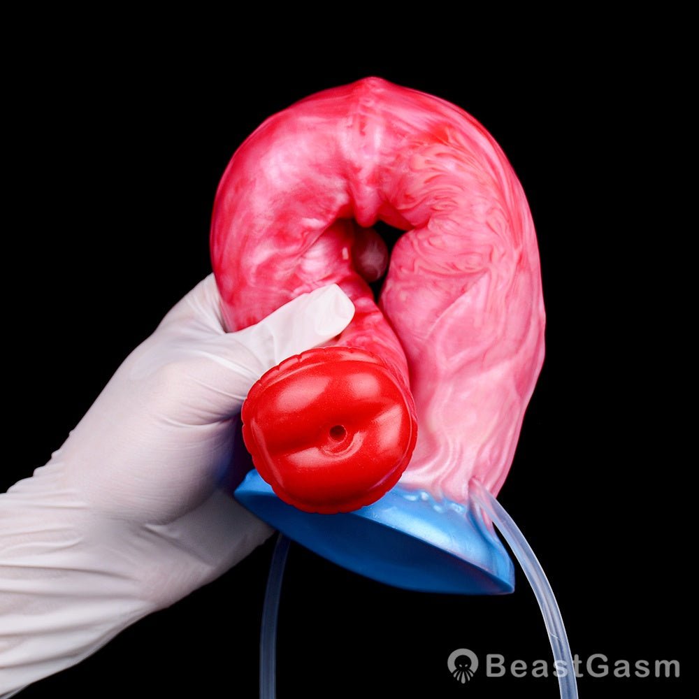 Inflatable Ejaculating Dildo – Realistic Cum Play by BeastGasm - BeastGasm