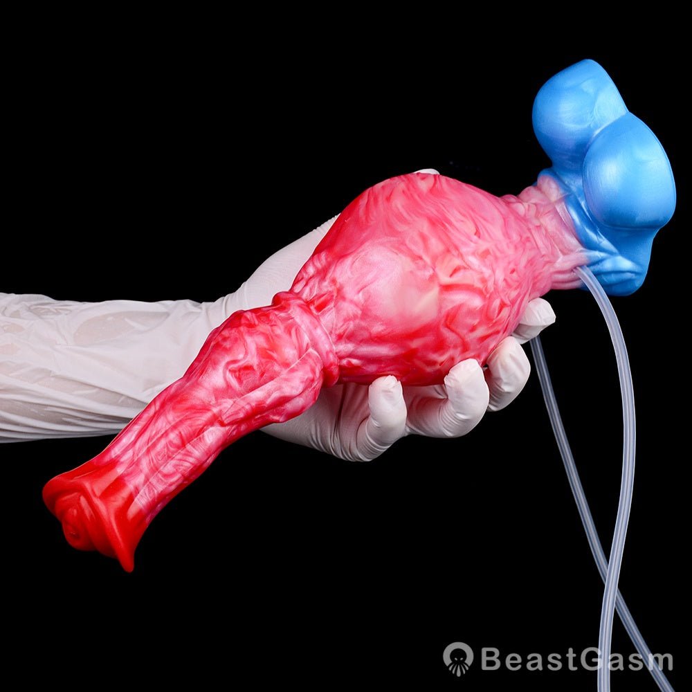 Inflatable Horse Dildo with Ejaculation – BeastGasm Fantasy Ride - BeastGasm