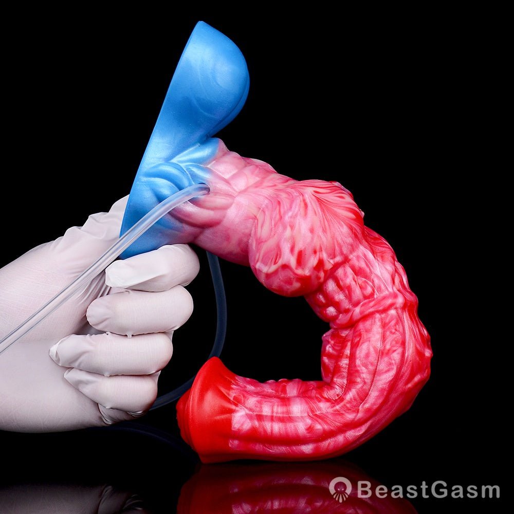 Inflatable Horse Dildo with Ejaculation – BeastGasm Fantasy Ride - BeastGasm
