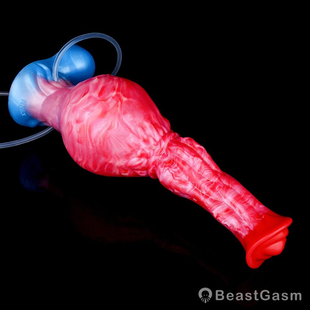 Inflatable Horse Dildo with Ejaculation – BeastGasm Fantasy Ride - BeastGasm