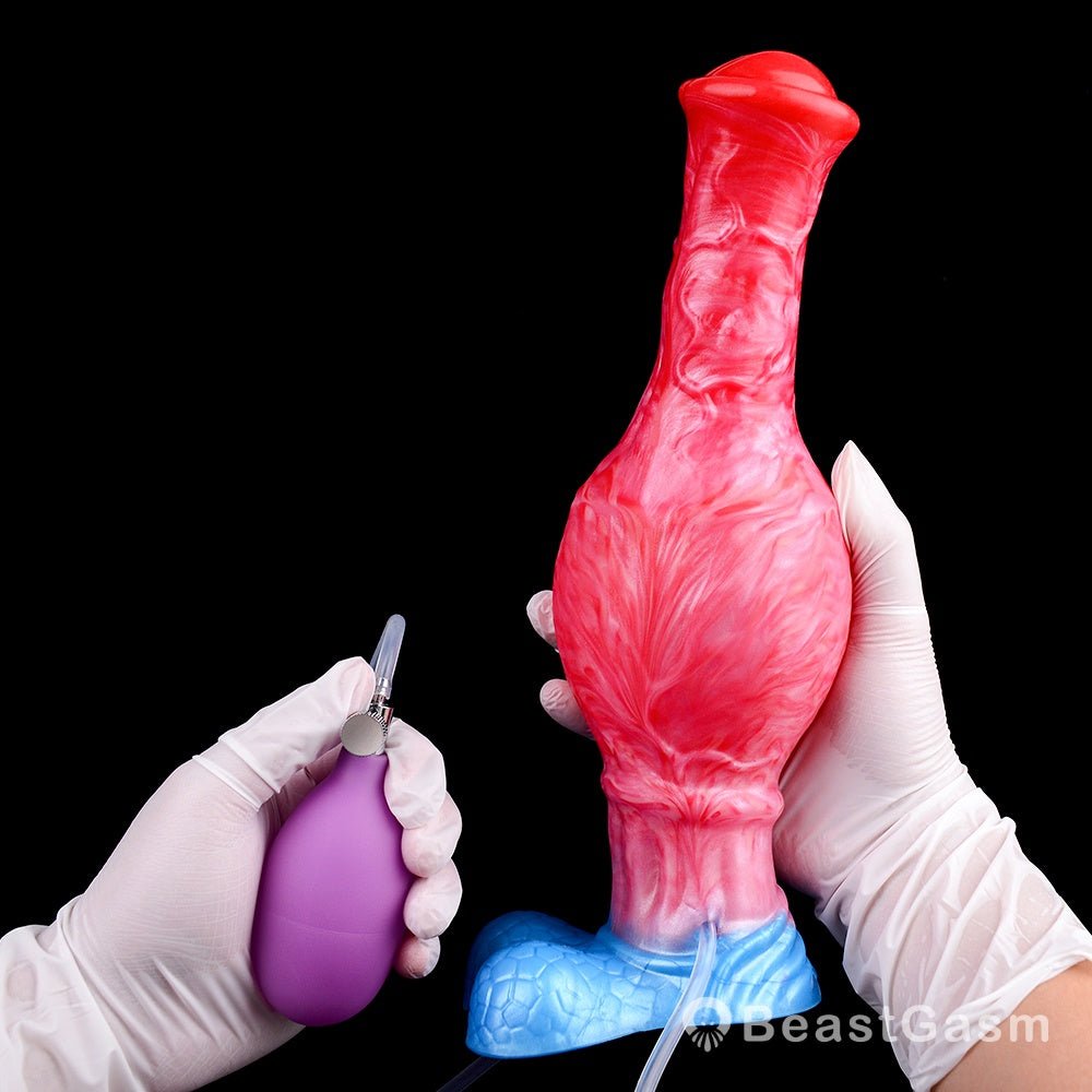 🐴 Inflatable Horse Dildo with Squirting – Eclipse by BeastGasm - BeastGasm