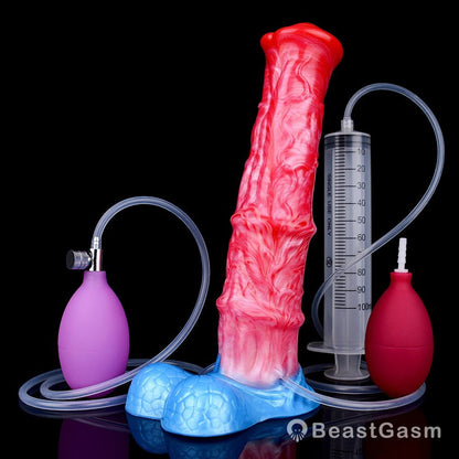 🐴 Inflatable Horse Dildo with Squirting – Eclipse by BeastGasm - BeastGasm