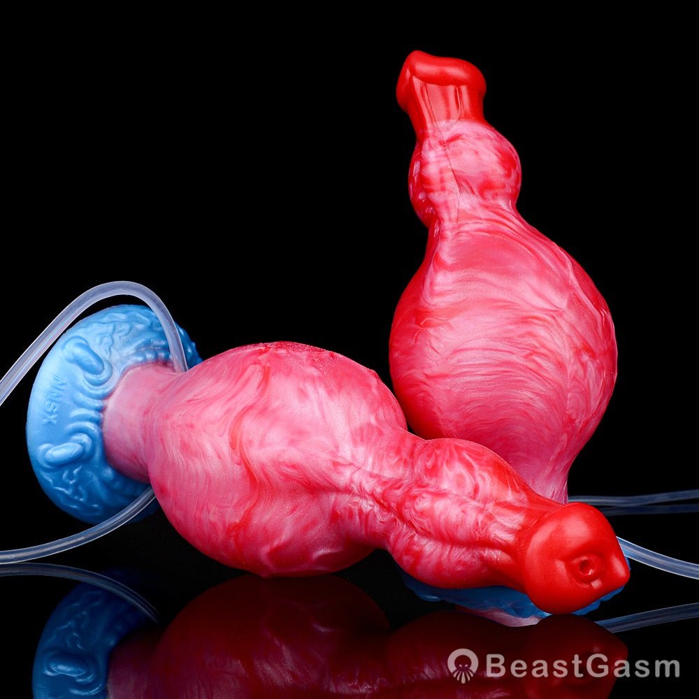 Inflatable Squirting Dildo S – Bunyip’s Fantasy Stretch by BeastGasm - BeastGasm