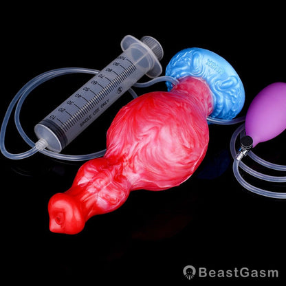 Inflatable Squirting Dildo S – Bunyip’s Fantasy Stretch by BeastGasm - BeastGasm